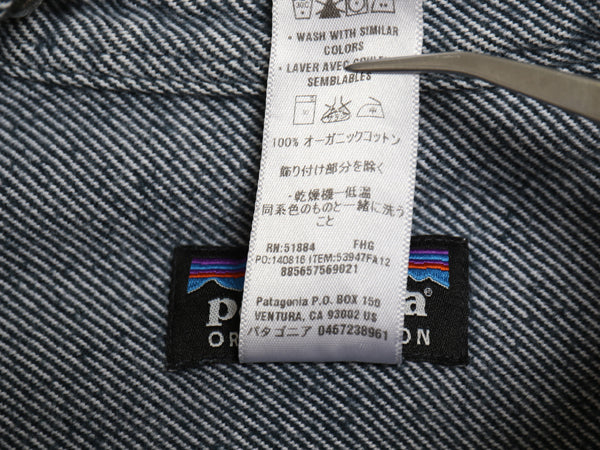 パタゴニア ロングスリーブ フィヨルド フランネル シャツ メンズ S / 12年製 アウトドア 無地 ネルシャツ ボックス 長袖シャツ シンプル
