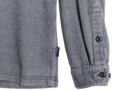 パタゴニア ロングスリーブ フィヨルド フランネル シャツ メンズ S / 12年製 アウトドア 無地 ネルシャツ ボックス 長袖シャツ シンプル