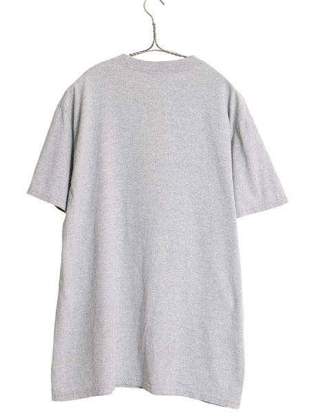 00s ナイキ プリント 半袖 Tシャツ メンズ L オールド 当時物 JUST DO IT グラフィック メッセージ ヘビーウェイト シンプル 霜降りグレー