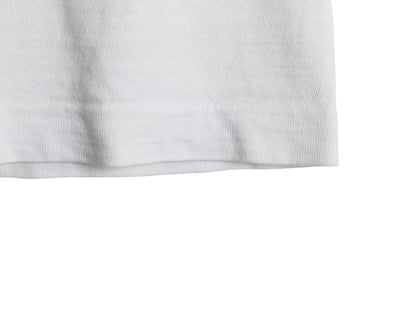 60s ランタグ ★ チャンピオン 染込み カレッジ プリント リンガー Tシャツ メンズ M 小さめ S 程/ ヴィンテージ USA製 100% コットン 白
