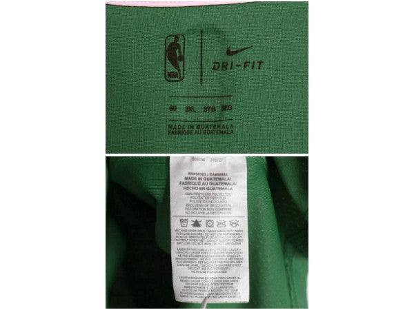 セルティックス メッシュ タンクトップ メンズ XXXL NBA オフィシャル ナイキ スウッシュ ユニフォーム バスケ ゲームシャツ 大きいサイズ