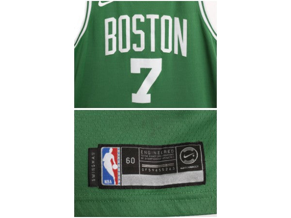 セルティックス メッシュ タンクトップ メンズ XXXL NBA オフィシャル ナイキ スウッシュ ユニフォーム バスケ ゲームシャツ 大きいサイズ
