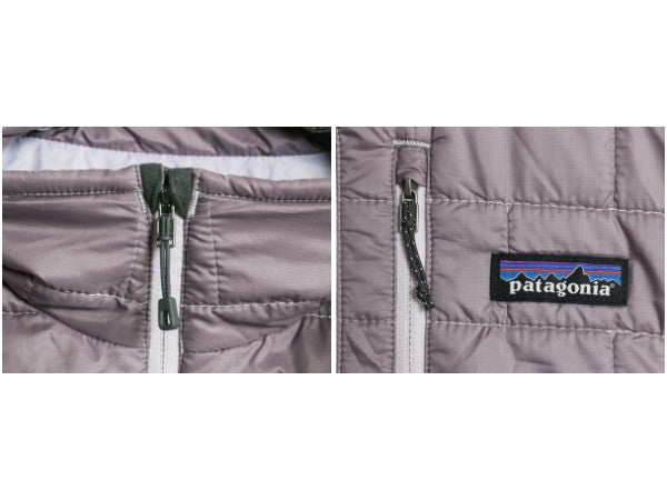 パタゴニア ナノ パフ プルオーバー レディース M / 15年製 ジャケット 中綿 ナイロン キルティング ハーフジップ パッカブル アウトドア