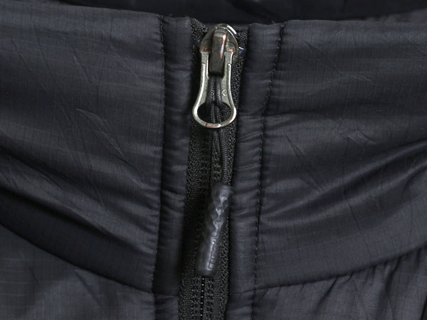 ノースフェイス ナイロン ダウン ジャケット メンズ XXL / アウトドア ブルゾン フルジップ キルティング 550フィル 大きいサイズ ブラック