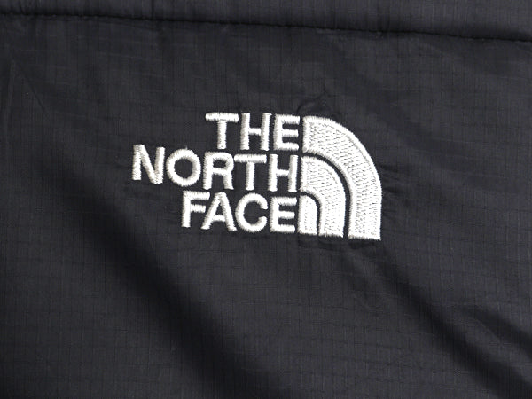 ノースフェイス ナイロン ダウン ジャケット メンズ XXL / アウトドア ブルゾン フルジップ キルティング 550フィル 大きいサイズ ブラック