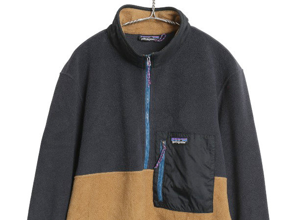 パタゴニア マイクロディニ ハーフジップ フリース プルオーバー メンズ M / 22年製 アウトドア ロンT 長袖 Tシャツ ブルゾン ジャケット