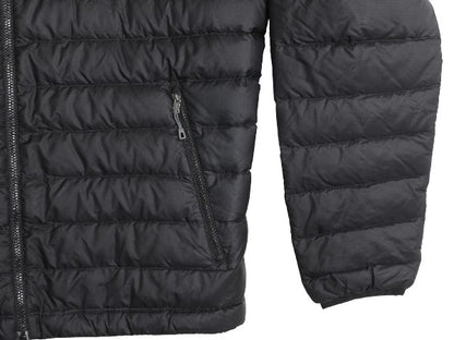 パタゴニア ダウン セーター フーディ メンズ L 古着 17年製 800フィル ナイロン パーカー ジャケット ブルゾン ジャンパー パッカブル 黒 