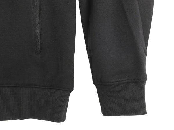 ノースフェイス 裏ボア フリース フルジップ スウェット フード パーカー メンズ L アウトドア パイル ジャケット ブルゾン ハイネック 黒