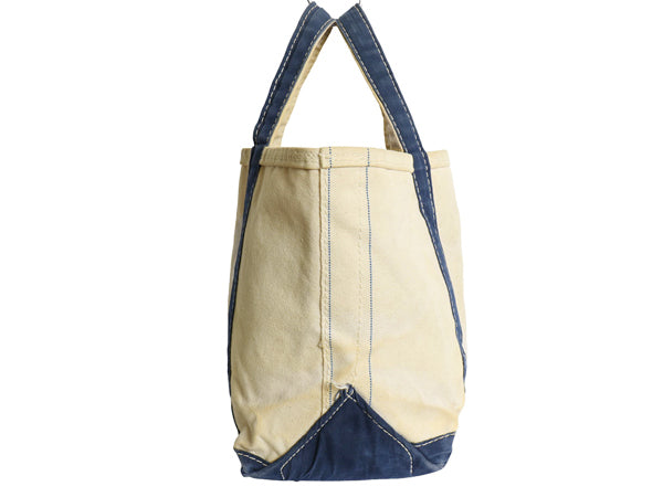 80s ★ ガイドライン キャンバス トートバッグ MEDIUM / ヴィンテージ エルエルビーン ランズエンド アウトドア コットン カバン ツートン