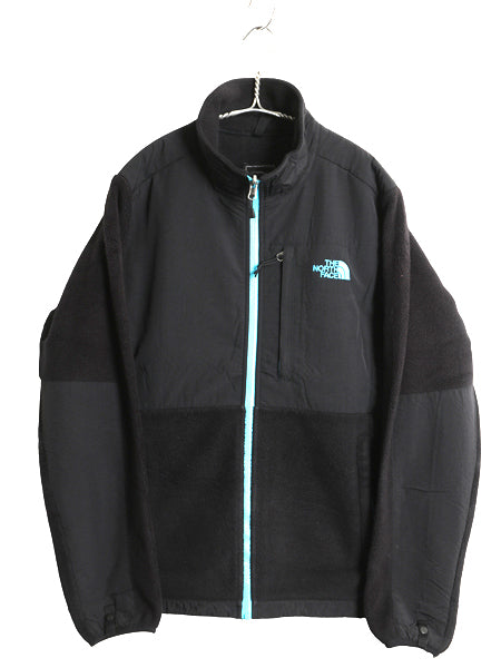 ノースフェイス デナリ ジャケット レディース L 古着 アウトドア フリース ナイロン フルジップ ジャンパー ブルゾン ハイネック ブラック