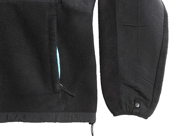 ノースフェイス デナリ ジャケット レディース L 古着 アウトドア フリース ナイロン フルジップ ジャンパー ブルゾン ハイネック ブラック