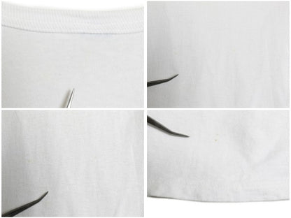 80s USA製 チャンピオン プリント 長袖 Tシャツ メンズ XL ヴィンテージ ロンT カットソー ヘビーウェイト 大きいサイズ 袖プリント 青タグ