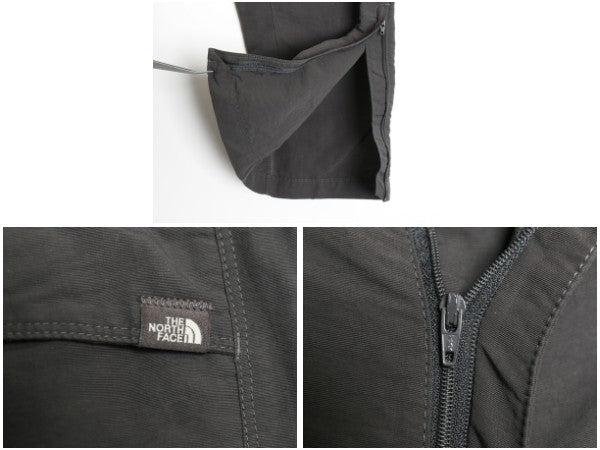US企画 ノースフェイス 2WAY ナイロン カーゴ コンバーチブル パンツ メンズ L 古着 アウトドア ショートパンツ ロングパンツ ワンポイント