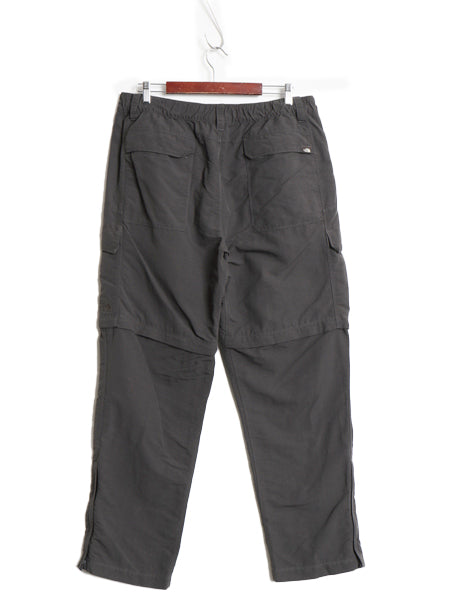 US企画 ノースフェイス 2WAY ナイロン カーゴ コンバーチブル パンツ メンズ L 古着 アウトドア ショートパンツ ロングパンツ ワンポイント