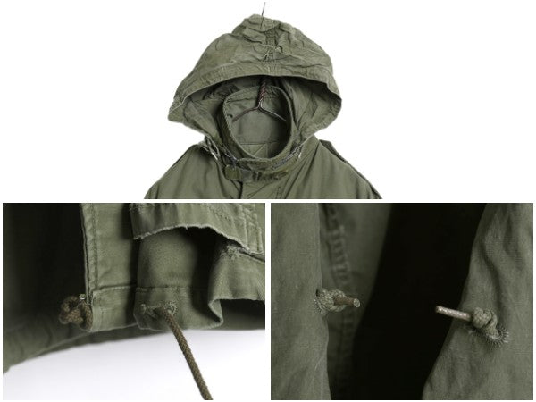 60s 米軍実物 US ARMY M-65 フィールド ジャケット SMALL SHORT / 68年製 ヴィンテージ ミリタリー ジャンパー ブルゾン 軍物 2nd アルミ
