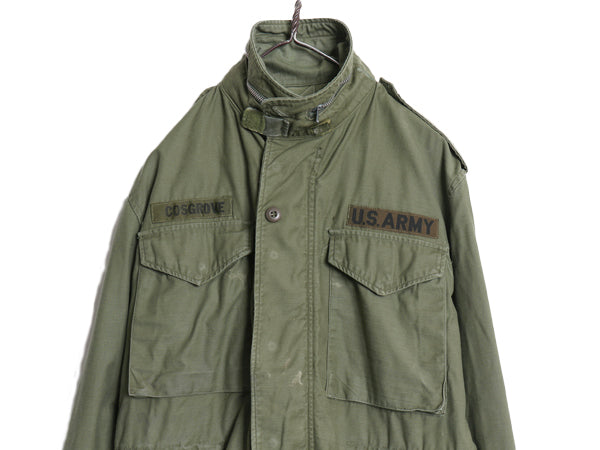 60s 米軍実物 US ARMY M-65 フィールド ジャケット SMALL SHORT / 68年製 ヴィンテージ ミリタリー ジャンパー ブルゾン 軍物 2nd アルミ