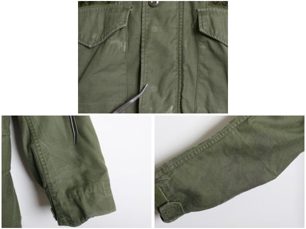 60s 米軍実物 US ARMY M-65 フィールド ジャケット SMALL SHORT / 68年製 ヴィンテージ ミリタリー ジャンパー ブルゾン 軍物 2nd アルミ