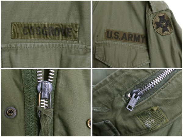 60s 米軍実物 US ARMY M-65 フィールド ジャケット SMALL SHORT / 68年製 ヴィンテージ ミリタリー ジャンパー ブルゾン 軍物 2nd アルミ