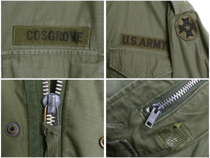 60s 米軍実物 US ARMY M-65 フィールド ジャケット SMALL SHORT / 68年製 ヴィンテージ ミリタリー ジャンパー ブルゾン 軍物 2nd アルミ