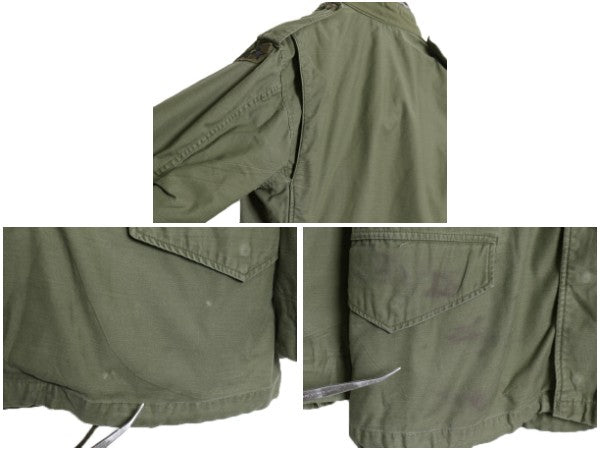 60s 米軍実物 US ARMY M-65 フィールド ジャケット SMALL SHORT / 68年製 ヴィンテージ ミリタリー ジャンパー ブルゾン 軍物 2nd アルミ