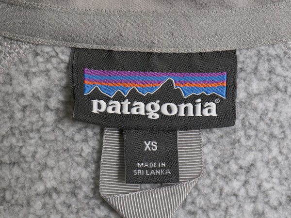 パタゴニア ベターセーター ベスト レディース XS / 古着 19年製 フリース セーター 前開き フルジップ ハイネック シンプル 裏起毛 重ね着