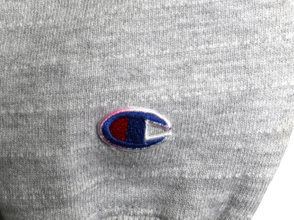 80s USA製 ★ チャンピオン リバースウィーブ スウェット フード パーカー メンズ M / ヴィンテージ トレーナー 目無し 無地 霜降り グレー