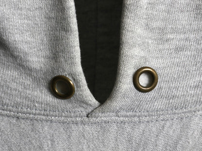 80s USA製 ★ チャンピオン リバースウィーブ スウェット フード パーカー メンズ M / ヴィンテージ トレーナー 目無し 無地 霜降り グレー