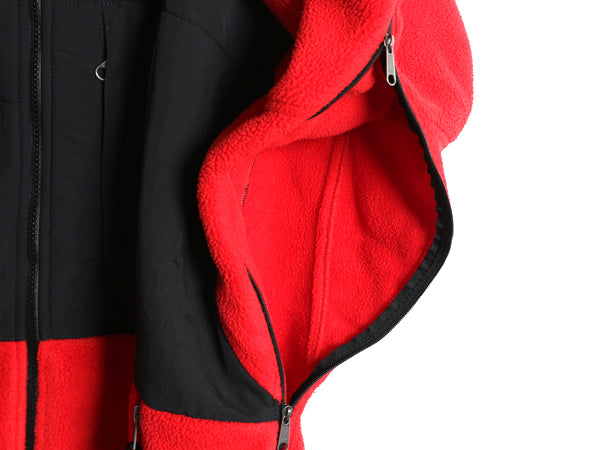 ノースフェイス デナリ ジャケット メンズ XL / 古着 フリース ナイロン ブルゾン ハイネック フルジップ アウター 大きいサイズ ツートン