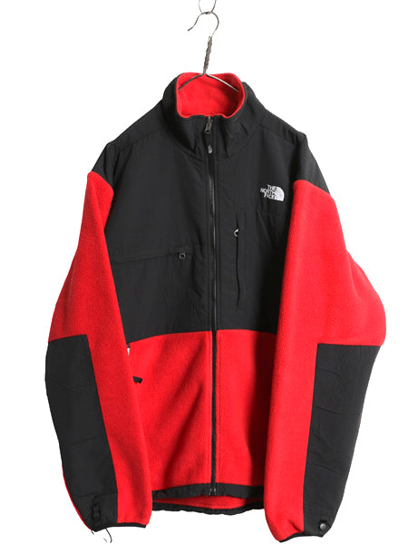 ノースフェイス デナリ ジャケット メンズ XL / 古着 フリース ナイロン ブルゾン ハイネック フルジップ アウター 大きいサイズ ツートン