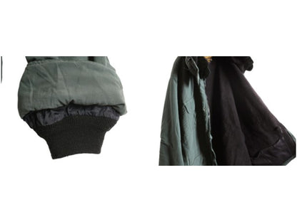 90s USA製 エディ―バウアー ナイロン マウンテンパーカー ジャケット メンズ XL オールド 黒タグ フリース ライナー マンパ  大きいサイズ