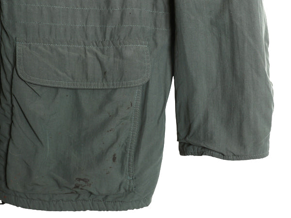 90s USA製 エディ―バウアー ナイロン マウンテンパーカー ジャケット メンズ XL オールド 黒タグ フリース ライナー マンパ  大きいサイズ