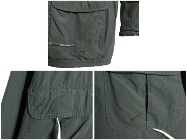 90s USA製 エディ―バウアー ナイロン マウンテンパーカー ジャケット メンズ XL オールド 黒タグ フリース ライナー マンパ  大きいサイズ