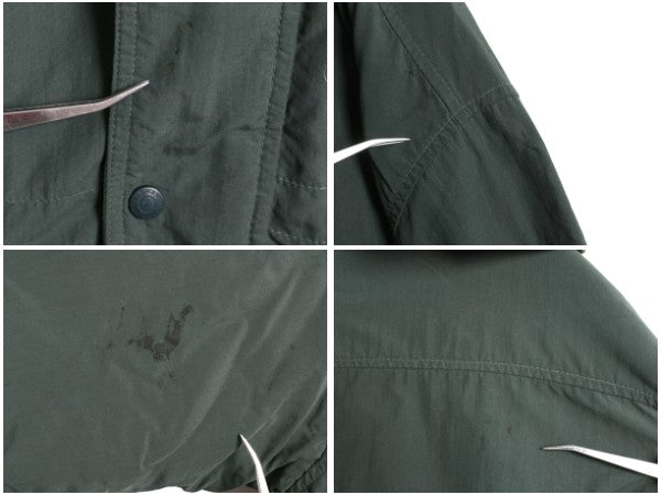 90s USA製 エディ―バウアー ナイロン マウンテンパーカー ジャケット メンズ XL オールド 黒タグ フリース ライナー マンパ  大きいサイズ