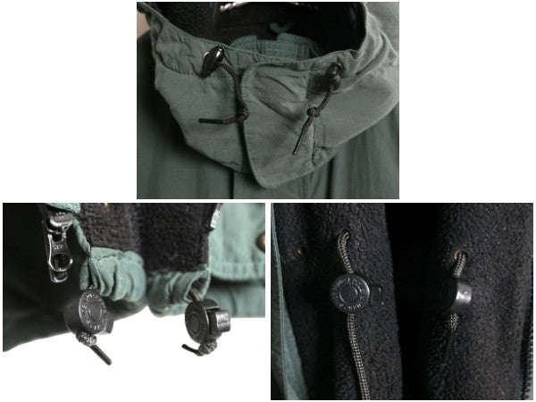 90s USA製 エディ―バウアー ナイロン マウンテンパーカー ジャケット メンズ XL オールド 黒タグ フリース ライナー マンパ  大きいサイズ