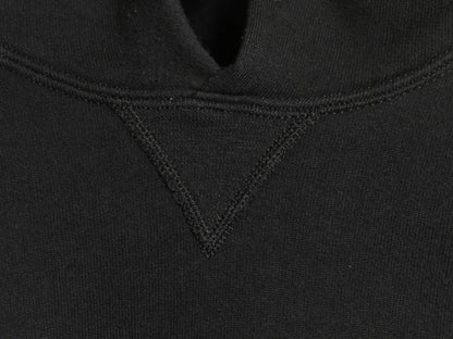 00s ラッセル 無地 スウェット フード パーカー メンズ レディース XXL オールド プルオーバー 前V トレーナー ブランク 大きいサイズ 黒