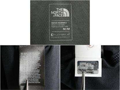 US企画 ノースフェイス FLASHDRY ハーフジップ 長袖 Tシャツ メンズ M ロンT ハイネック ストレッチ インナー ベースレイヤー マルチカラー