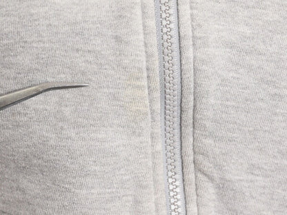US企画 ノースフェイス フルジップ スウェット フード パーカー レディース L / 古着 The North Face アウトドア ライダース タイプ 灰