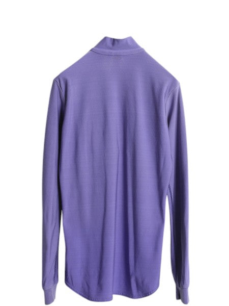 90s USA製 パタゴニア ハーフジップ ストレッチ 長袖 Tシャツ レディース M 古着 90年製 オールド Patagonia ロンT ハイネック カットソー