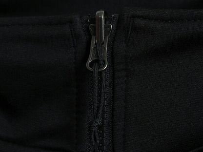 ノースフェイス トラック ジャケット メンズ L 古着 The North face アウトドア ジャージ フルジップ ブルゾン ストレッチ ツートン 黒 青