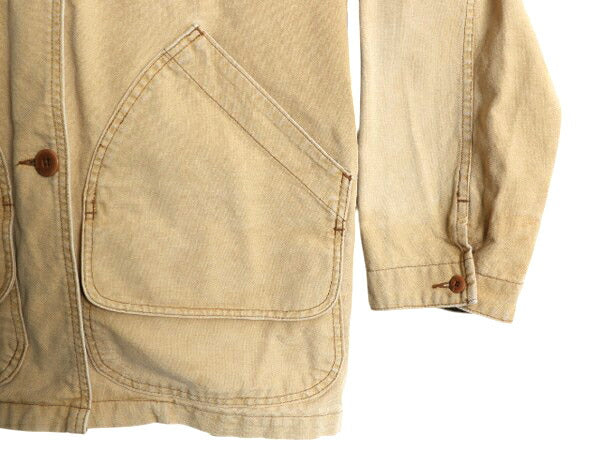80s エルエルビーン ダック ハンティング ジャケット メンズ XL 程/ 古着 ヴィンテージ LLBEAN アウトドア カバーオール フィールド コート