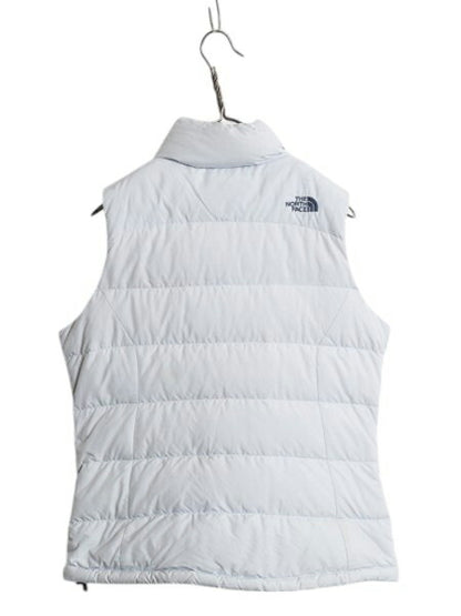ノースフェイス ヌプシ ダウン ベスト レディース S / The North face アウトドア NUPTSE 700フィル フルジップ 重ね着 前開き パッカブル