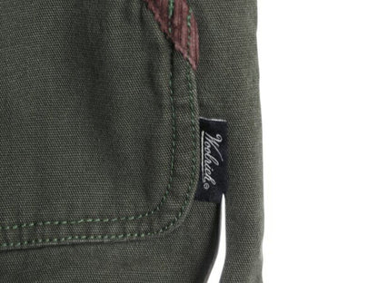ウールリッチ フルジップ ダック ベスト レディース M メンズ S 程 Woolrich ハンティング 裏 フリース ライナー付き アウトドア 重ね着 緑