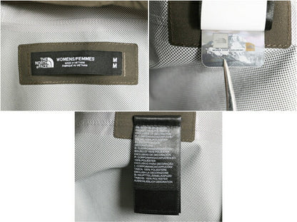 US企画 ノースフェイス DRYVENT マウンテンパーカー ジャケット レディース M ソフトシェル ストレッチ マンパ ブルゾン フルジップ カーキ