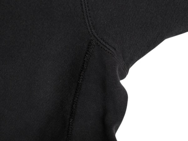 90s USA製 企業 刺繍 スウェット メンズ XXL 古着 オールド ヘビーウェイト トレーナー 裏起毛 クルーネック 大きいサイズ ブラック 企業物
