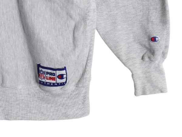 90s チャンピオン リバースウィーブ 2段 プリント スウェット メンズ XXL オールド NFL アメフト オフィシャル チーフス トレーナー 裏起毛