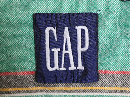 90s OLD GAP オックスフォード ストライプ 長袖 ボタンダウン シャツ メンズ L / 90年代 オールド ギャップ 旧タグ コットン BD BDシャツ