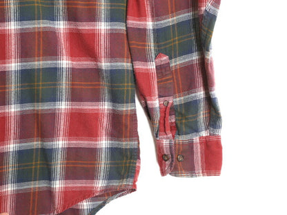 90s OLD GAP チェック 長袖 フランネル シャツ メンズ XL / 90年代 オールド ギャップ ネルシャツ 長袖シャツ 紺タグ 旧タグ 大きいサイズ