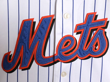 MLB オフィシャル Majestic メッツ ベースボール シャツ メンズ XL 程 ユニフォーム ゲームシャツ メジャーリーグ 半袖シャツ 大きいサイズ