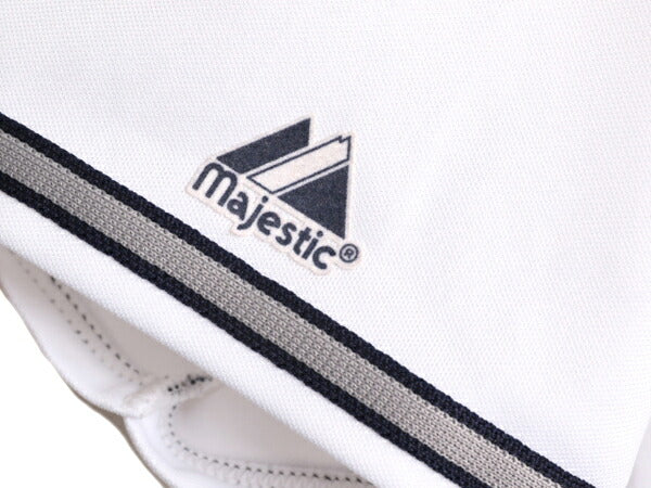 MLB オフィシャル Majestic インディアンズ ベースボール シャツ メンズ M 程/ ユニフォーム ゲームシャツ メジャーリーグ 半袖シャツ 廃盤