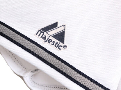 MLB オフィシャル Majestic インディアンズ ベースボール シャツ メンズ M 程/ ユニフォーム ゲームシャツ メジャーリーグ 半袖シャツ 廃盤